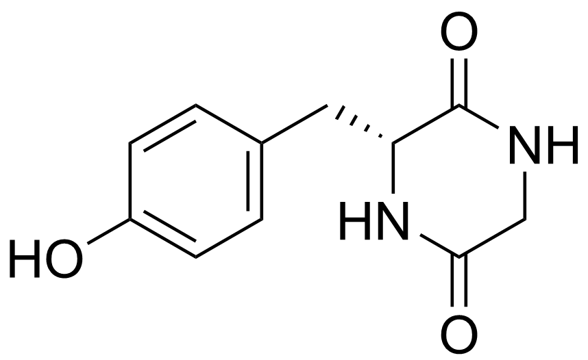 Cyclo-(L-tyrosylglycyl)