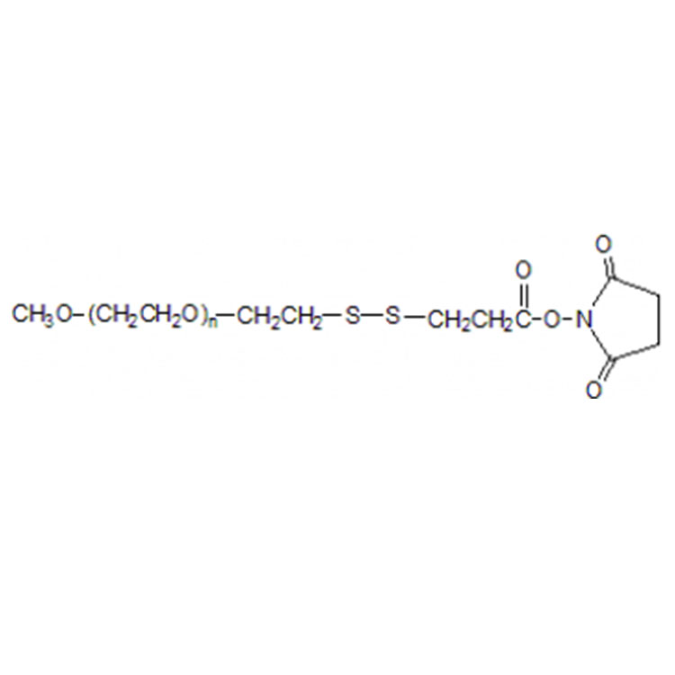mPEG-dithiol，甲氧基-聚乙二醇-二硫酚
