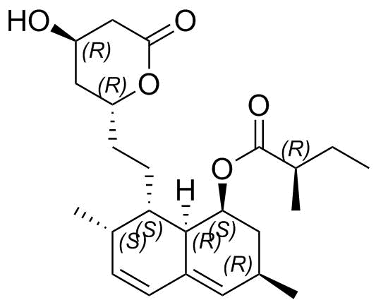 辛伐他汀EP杂质F;洛伐他汀表异构体