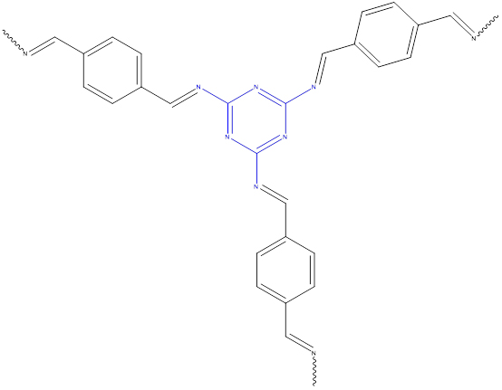 COF-4三聚氰氨和对苯二甲醛