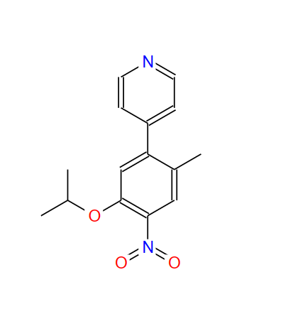 4-(5-异丙氧基-2-甲基-4-硝基-苯基)-吡啶