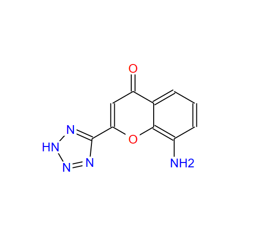 	8-氨基-2-(1H-四唑-5-基)-4H-1-苯并吡喃-4-酮