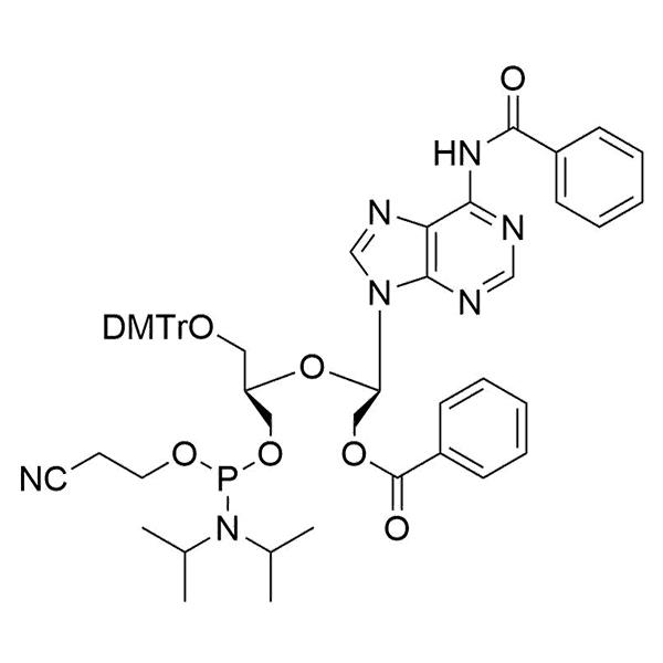 UNA-A(Bz)-CE Phosphoramidite.png UNA-A(Bz)-CE Phosphoramidite.png