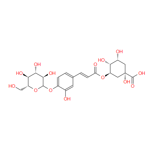 	5-O-[4'-O-(Β-D-吡喃葡萄糖基)咖啡酰基]奎宁酸