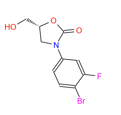 (5R)-3-(4-溴-3-氟苯基)-5-羟甲基恶唑烷-2-酮