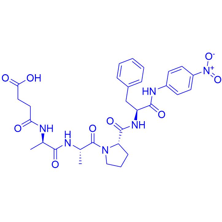 Suc-Ala-Ala-Pro-Phe-PNA 70967-97-4.png Suc-Ala-Ala-Pro-Phe-PNA 70967-97-4.png