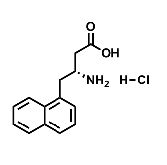 (R)-3-氨基-4-(萘-1-基)丁酸盐酸盐