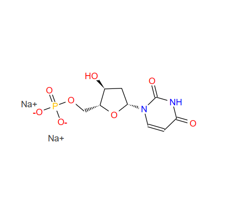 2-脱氧尿嘧啶核苷-5-单磷酸二钠盐 42155-08-8