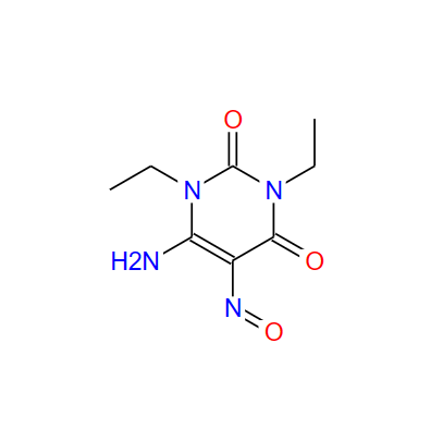 1,3-二乙基-5-亚硝基-6-氨基脲嘧啶 89073-60-9