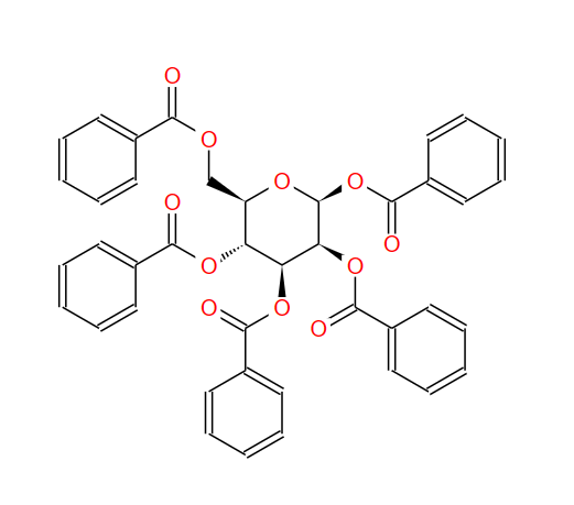 1,2,3,4,6-五-O-苯甲酰基-Β-D-吡喃甘露糖 13526-09-5