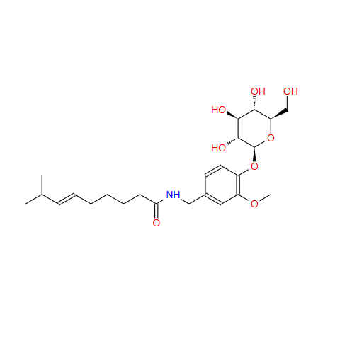 辣椒素-Β-D-吡喃葡萄糖苷 153409-16-6