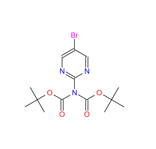 2-[双(叔丁氧羰基)氨基]-5-溴嘧啶 209959-33-1