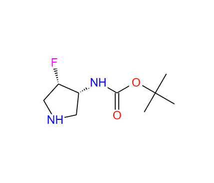 N-[顺式-4-氟吡咯烷-3-基]氨基甲酸叔丁酯