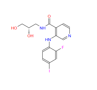 N-[(2S)-2,3-二羟基丙基]-3-[(2-氟-4-碘苯基)氨基]-4-吡啶甲酰胺