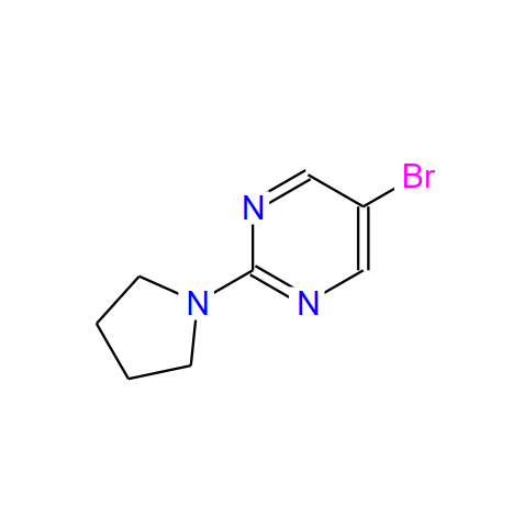 	5-溴-2-(吡咯烷-1-基)嘧啶