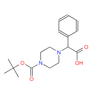 2-(4-叔丁氧基甲酰基哌嗪基)-2-苯乙酸