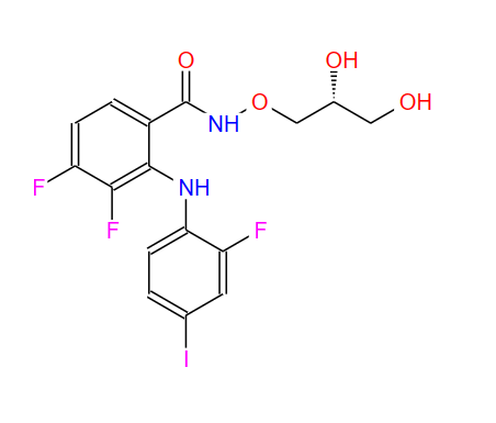 N-[(2R)-2,3-二羟基丙氧基]-3,4-二氟-2-[(2-氟-4-碘苯)氨基]苯甲酰胺