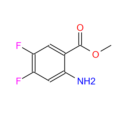 2-氨基-4,5-二氟苯甲酸甲酯