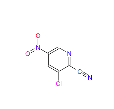 3-氯-5-硝基-2-吡啶甲腈