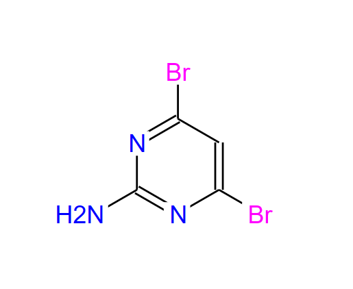 2-氨基-4,6-二溴嘧啶 856973-26-7