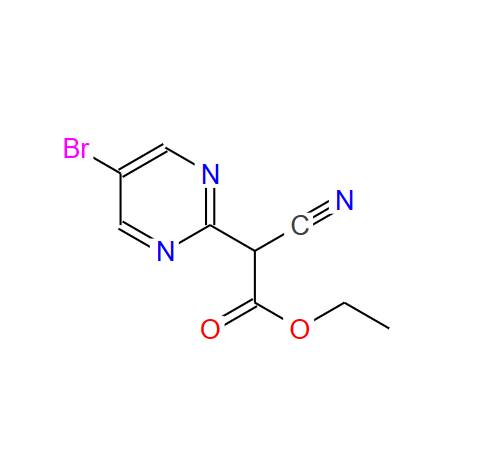 2-氰基-2-(5-溴嘧啶-2)乙酸乙酯 65364-66-1