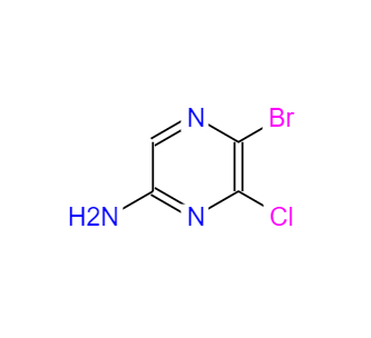 2-氨基-5-溴-6-氯吡嗪 173253-42-4