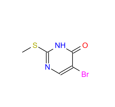 5-溴-2-(甲硫基)-4(1氢)-嘧啶酮 81560-03-4
