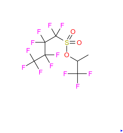 1,1,2,2,3,3,4,4,4-九氟丁烷-1-磺酸2,2,2-三氟-1-甲基乙酯