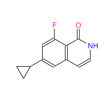 6-环丙基-8-氟异-1(2H)-酮 1242156-53-1