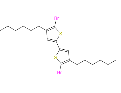 5,5'-二溴-4,4'-二己基-2,2'-并噻吩 214493-03-5