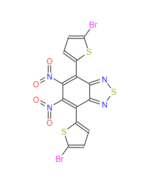 4,7-双(5-溴噻吩-2-基)-5,6-二硝基-2,1,3-苯并噻二唑 1000000-27-0