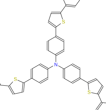 三[4-(5-苯基噻吩-2-基)苯基]胺 803727-09-5