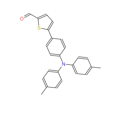 5-(4-(二对甲苯基氨基)苯基)噻吩-2-甲醛 654067-66-0