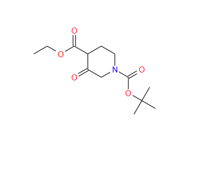 1-N-叔丁氧羰基-3-氧代哌啶-4-甲酸乙酯