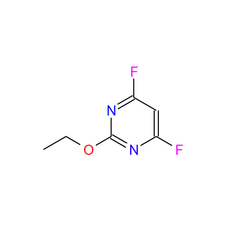 	2-乙氧基-4,6-二氟嘧啶 166524-65-8
