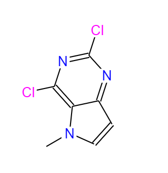 2,4-二氯-5-甲基-5H-吡咯并[3,2-d]嘧啶 129872-81-7
