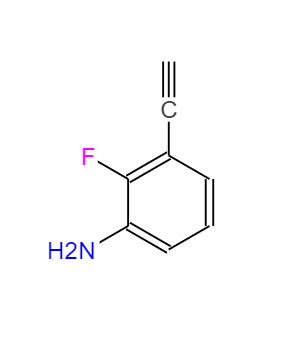 3-炔基-2-氟苯胺 870606-34-1