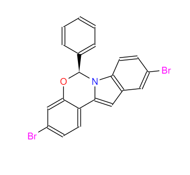 (S)-3,10-二溴-6-苯基-6H-苯并[5,6] [1,3]恶嗪并[3,4-α]吲哚 1392102-38-3
