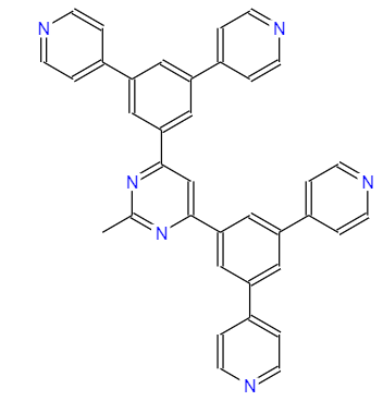 4，6-双(3，5-二(4-吡啶)基苯基)-2-甲基嘧啶 1030380-51-8