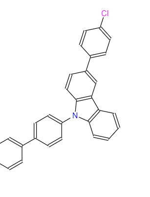 9-[1,1-联苯]-4-基-3-(4-氯苯基)-9h-咔唑 1219821-48-3