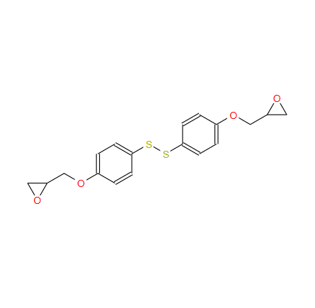 1,2-bis(4-(oxiran-2-ylmethoxy)phenyl)disulfane 17735-65-8