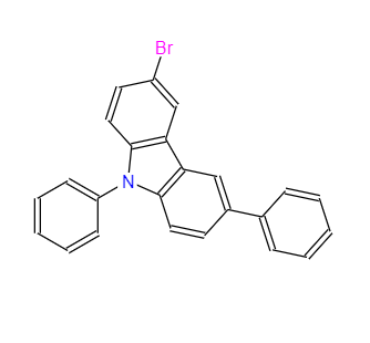 3-溴-6,9-苯基-9H-咔唑 1160294-85-8