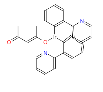 乙酰丙酮酸二(2-苯基吡啶-C2,N)合铱(III) 337526-85-9