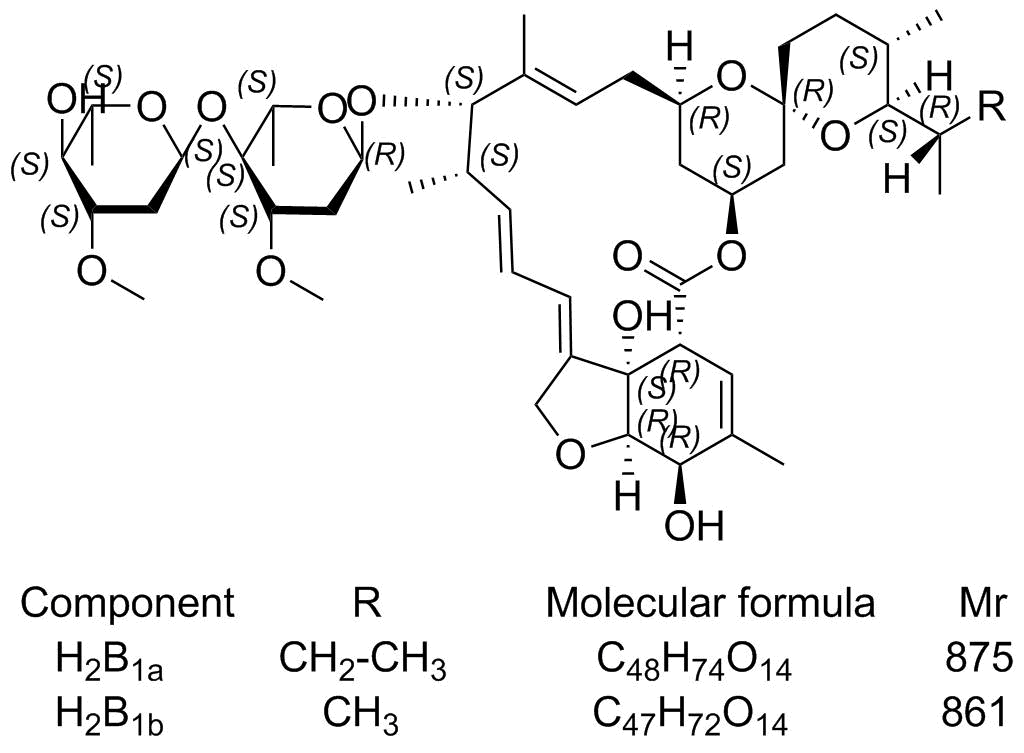 阿维菌素B1a二氢类似物