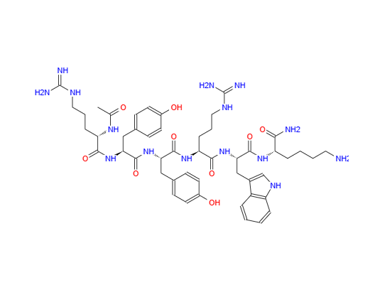 N2-乙酰基-L-精氨酰-L-酪氨酰-L-酪氨酰-L-精氨酰-L-色氨酰-L-赖氨酰胺 200959-47-3