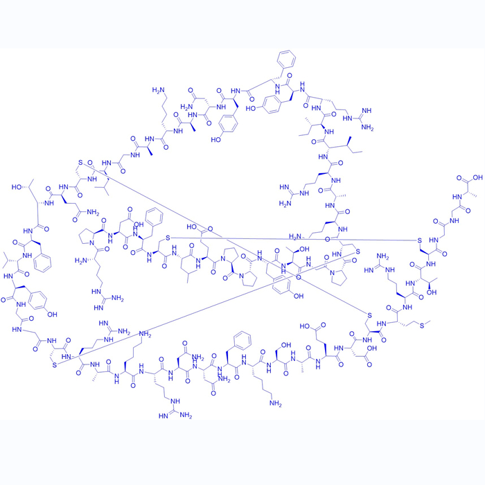 抑制剂多肽Aprotinin/9087-70-1/鸿肽生物多肽合成