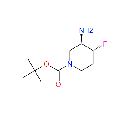 叔-丁基 (3R,4R)-3-氨基-4-氟哌啶-1-甲酸基酯 1932499-00-7