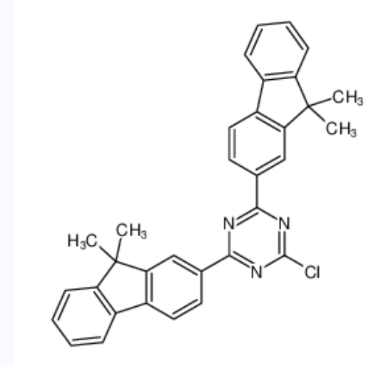 2-氯-4,6-双(9,9-二甲基芴-2-)1,3,5-三嗪