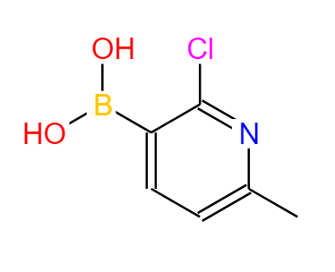 2-氯-3-硼酸-6-甲基吡啶 536693-95-5