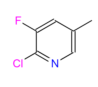 2-氯-3-氟-5-甲基吡啶 34552-15-3